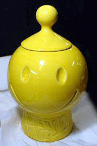 Happy Face Cookie Jar